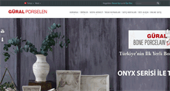 Desktop Screenshot of guralporselen.com.tr